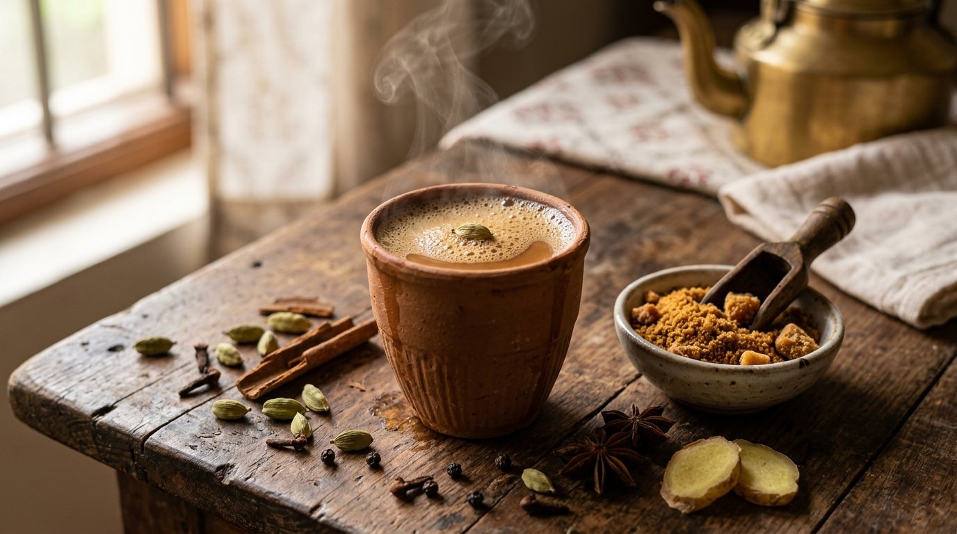 Masala Gud Chai Recipe Video
